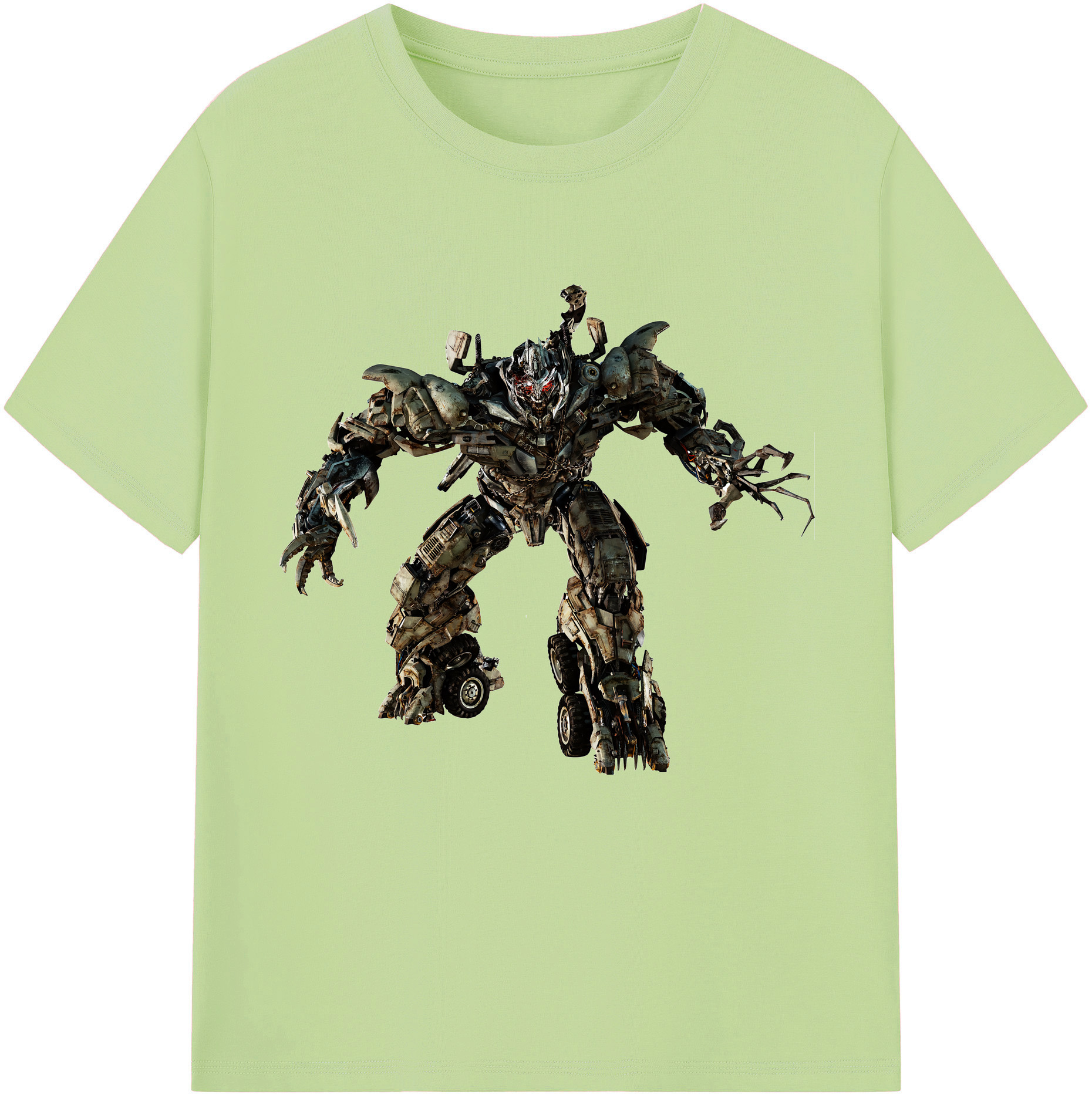 （画像用） Transformers トランスフォーマー 綿100％半袖Tシャツ（フロントプリント）